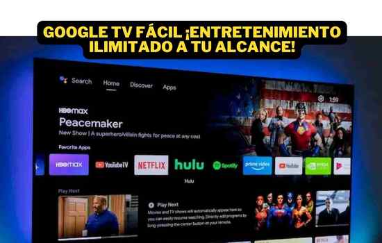 Google TV Fácil: Entretenimiento Ilimitado a tu Alcance