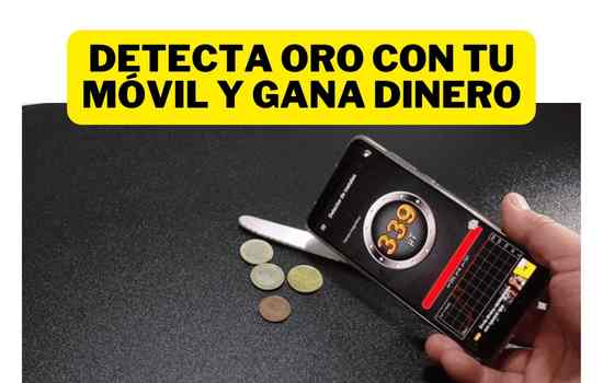 Convertir tu teléfono en un detector de metales en 2024